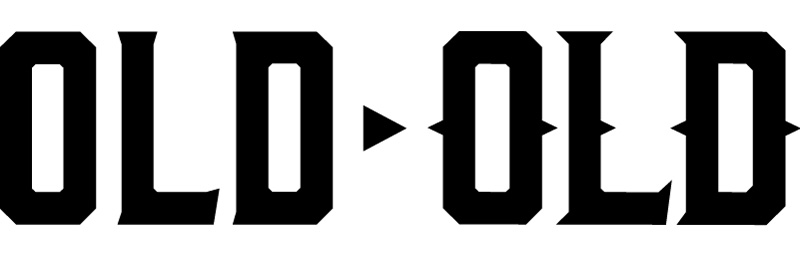 An image showing the exaggeration of serifs and decoration of the typeface used for the exhibition's wordmark