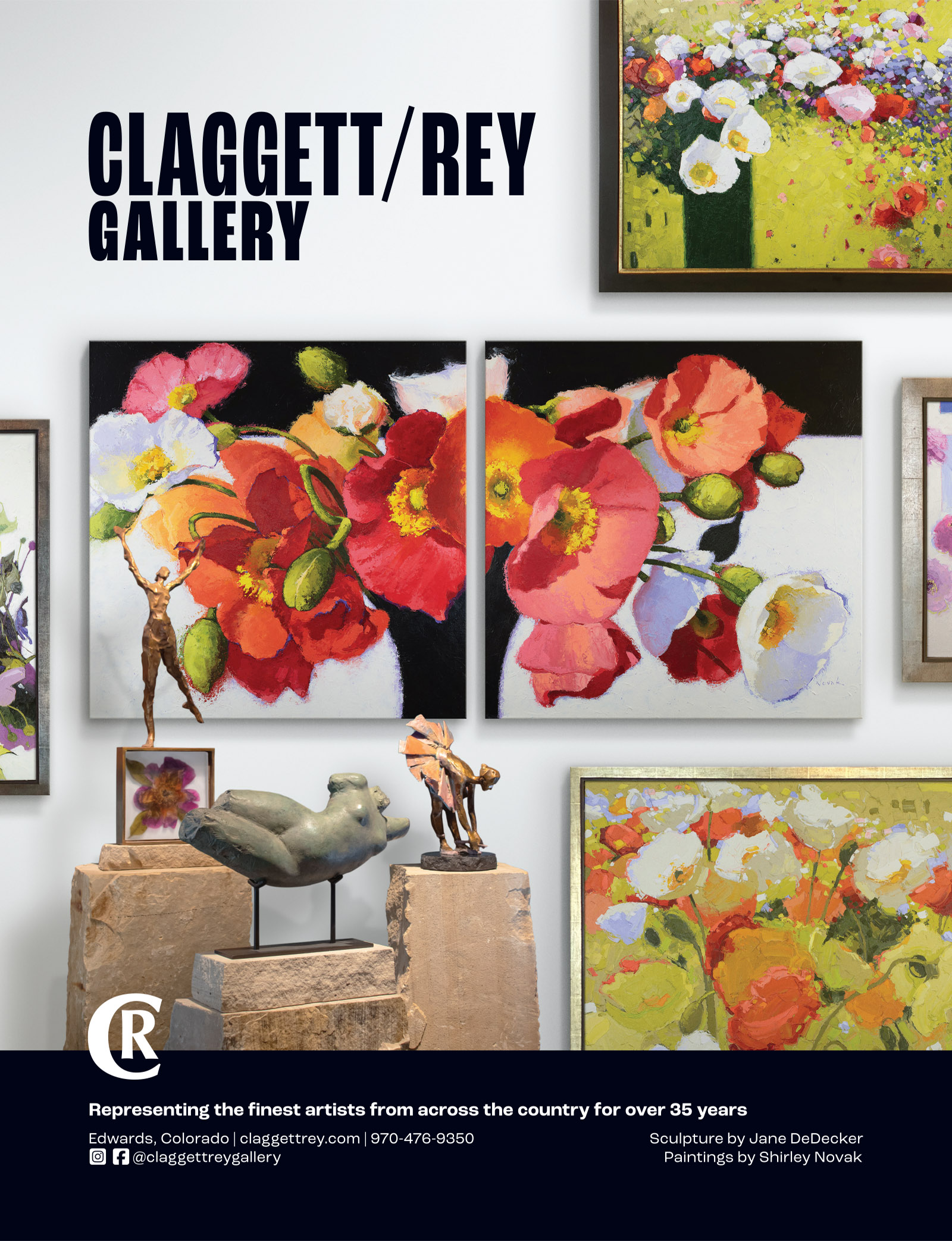 Jane DeDecker and Shirley Novak for Southwest Art