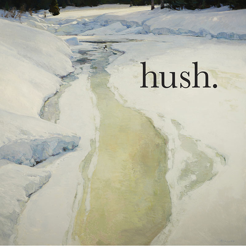 Hush by Josh Elliott, Exhibition Visual Identity and Promotion